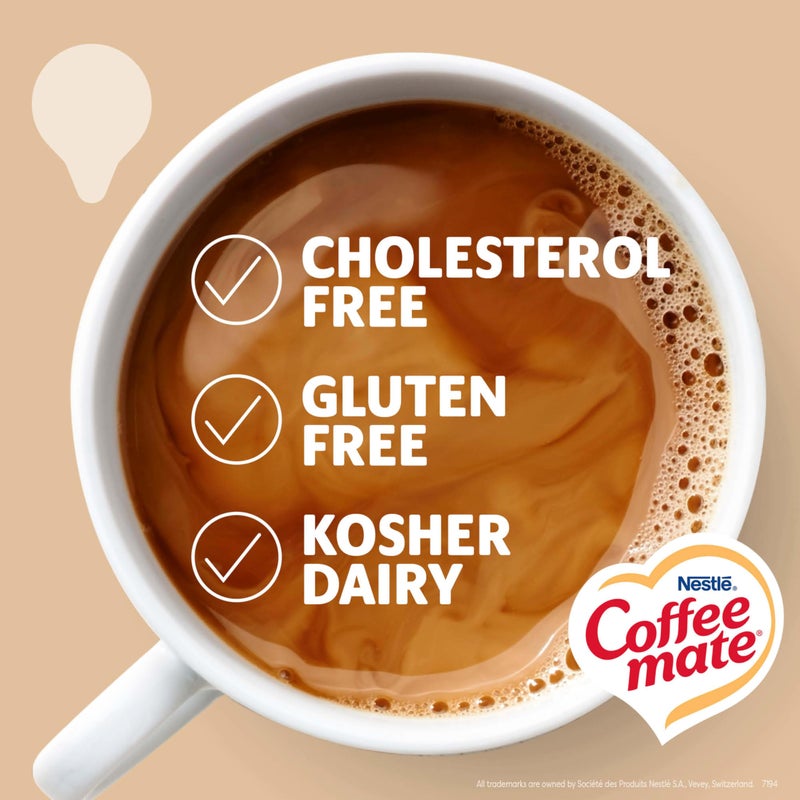 Coffee Mate Nestle Coffee mate Coffee Creamer, Original, Liquid Creamer Singles, Non Dairy, No Refrigeration, 0.375 fl oz Tubs (Pack of 200) - Image 3